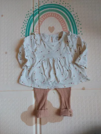 Joli ensemble 3 mois 60 cm