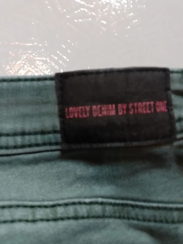Jeans femme gris/vert Street One - photo numéro 18