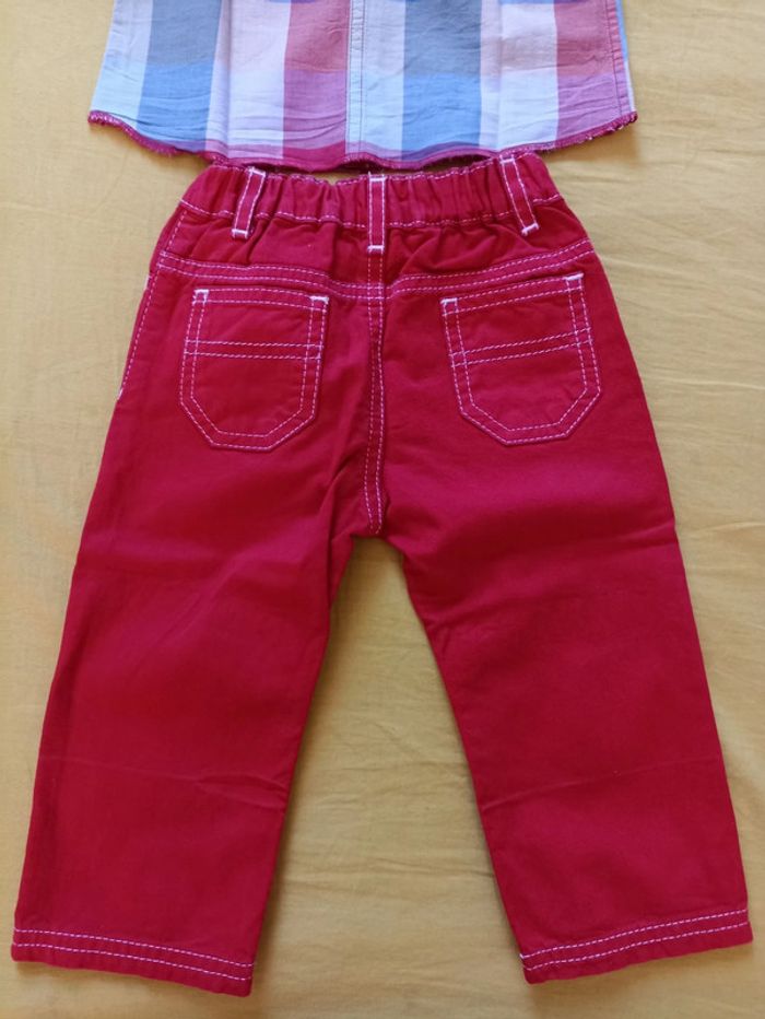 Ens 2p chemisette Petit Bateau 12m - photo numéro 5