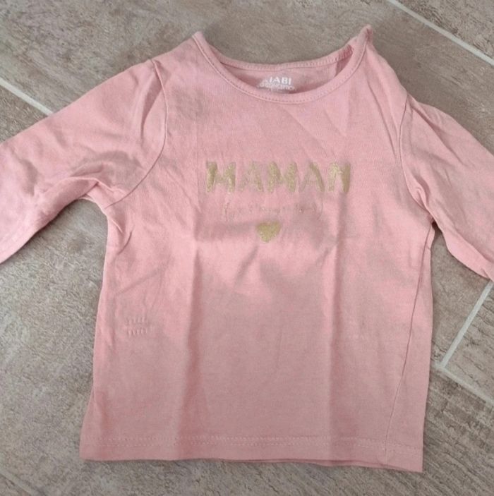 T shirt manches longues Kiabi 3mois