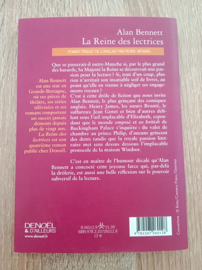 Alan Bennett 📚 La Reine des lectrices - photo numéro 2