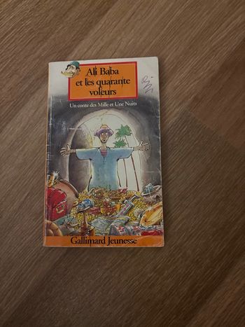livre  Ali baba et les quarante voleurs