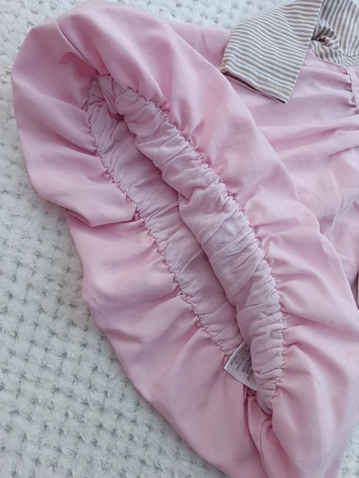🔸Robe Rose en Superposition T-shirt - 6 Mois🔸 - photo numéro 8