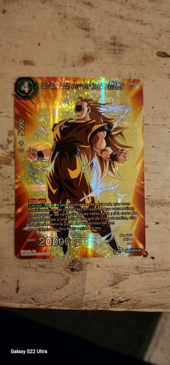 Carte dragon ball super card game