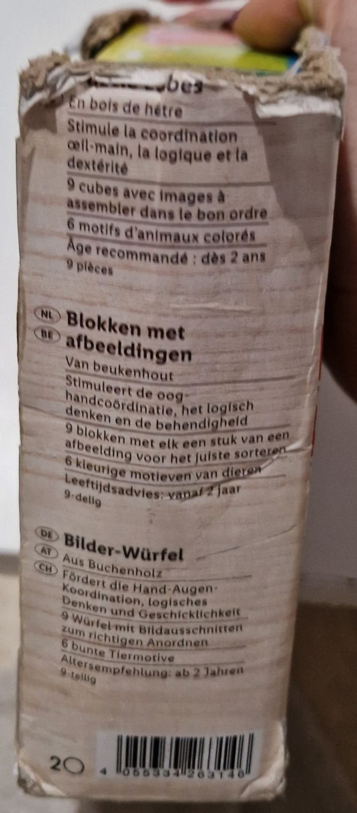 Puzzles cubes en bois - 9 pièces - photo numéro 9