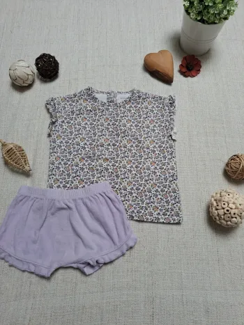 Ensemble fleuri Kiabi 24 mois