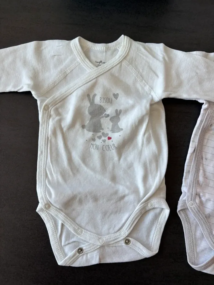 Lot de 7 bodies manches longues mixte - photo numéro 6