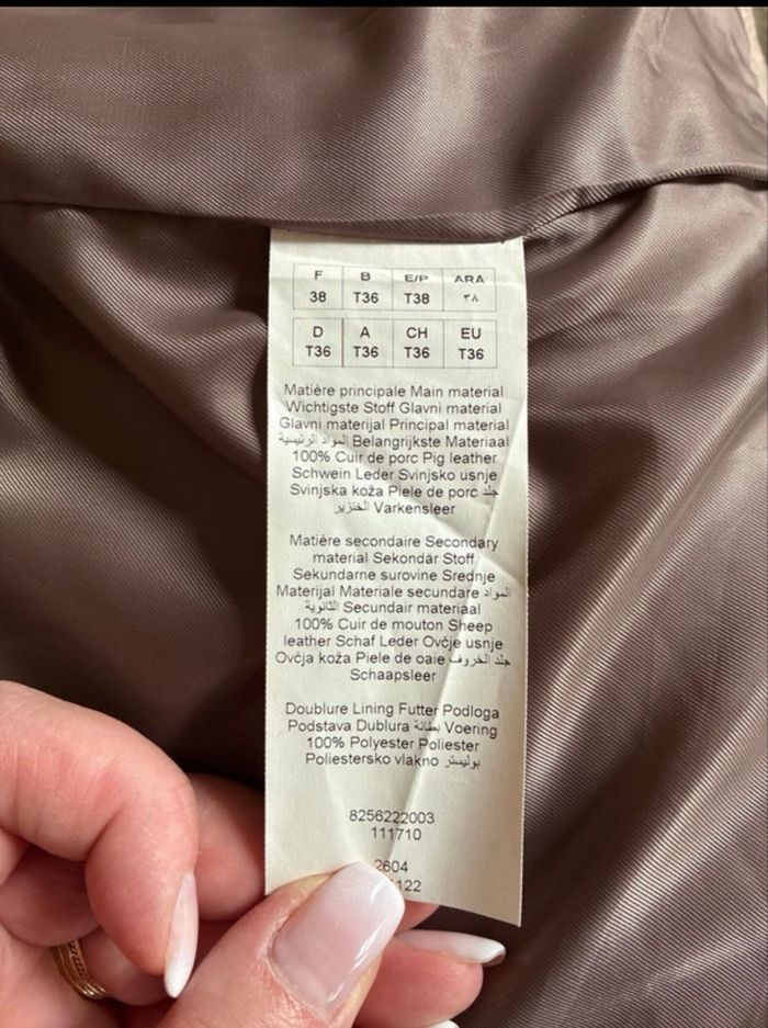 Trench Phildar cuir - photo numéro 2