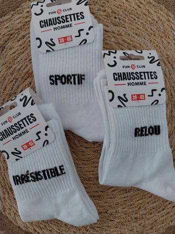 Chaussettes homme à thème