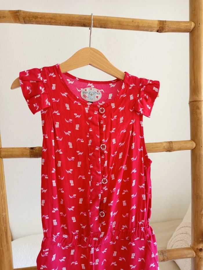 Combinaison rose Sergent Major 7 ans - photo numéro 2