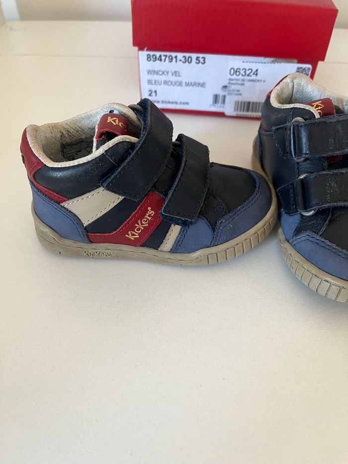 Basket kickers bébé taille 21 - photo numéro 5