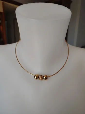 Collier doré Victoria Bijoux