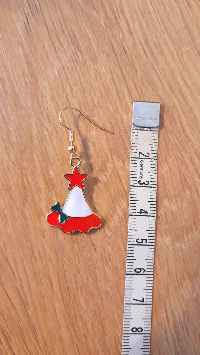 Bijoux Noël | Lot de Boucles d’Oreilles Pendantes – Neuf - photo numéro 3