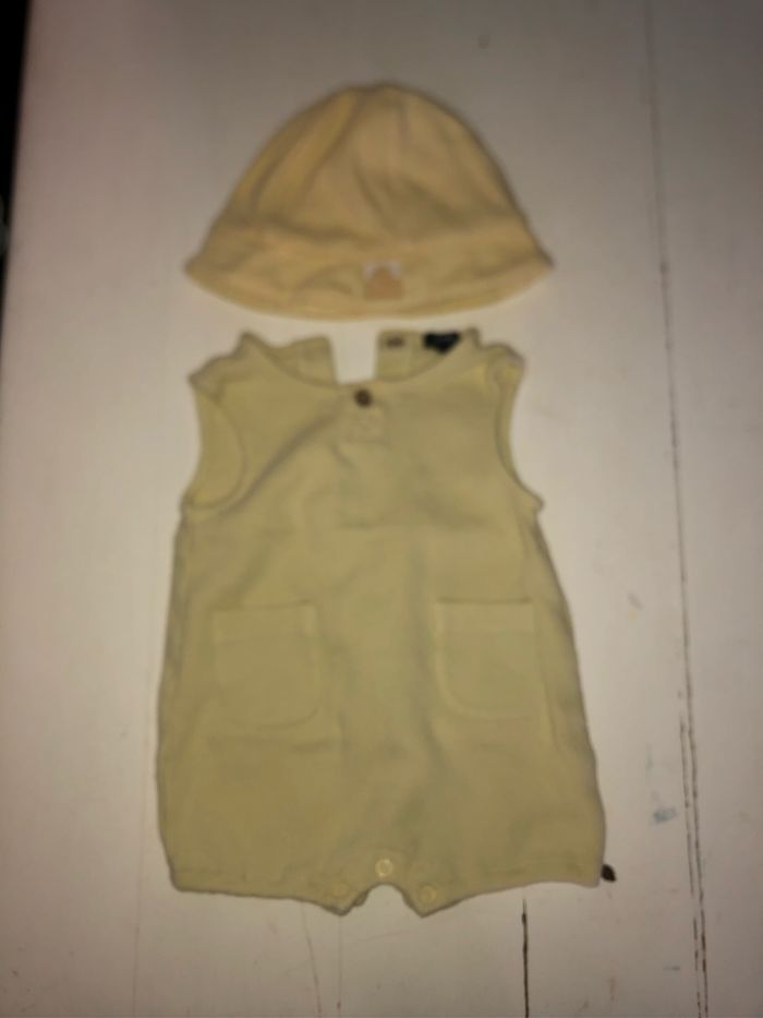 Ensemble bloomer et chapeau