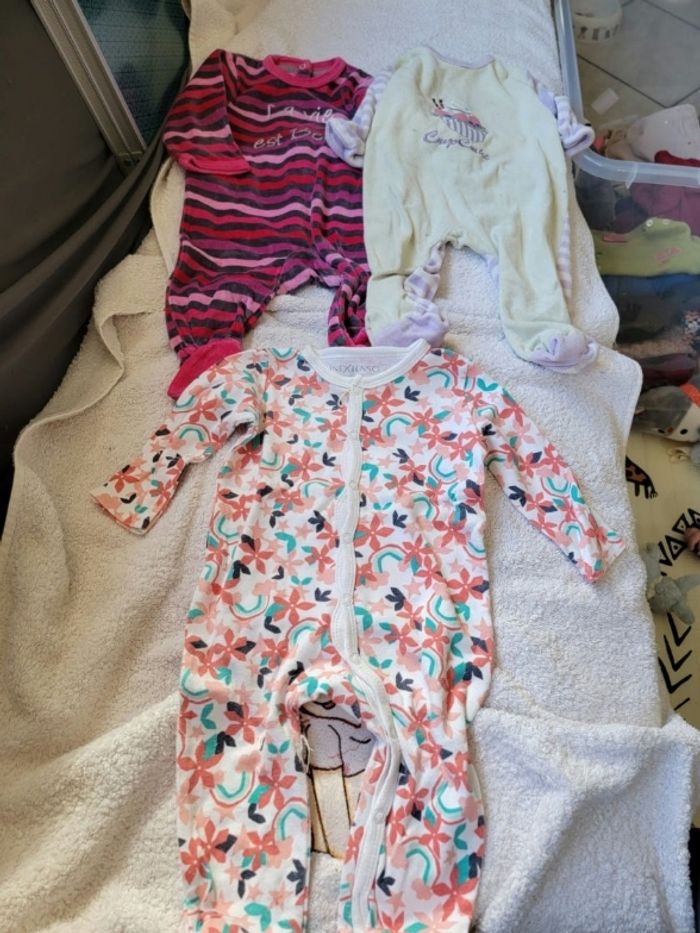 Lot de 3 pyjamas 6 mois