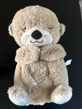 Peluche Loutre qui respire ,plusieurs fonction