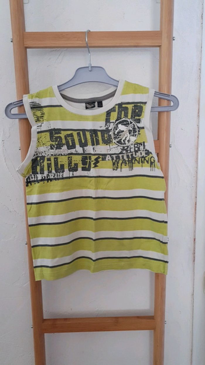 Débardeur à rayures