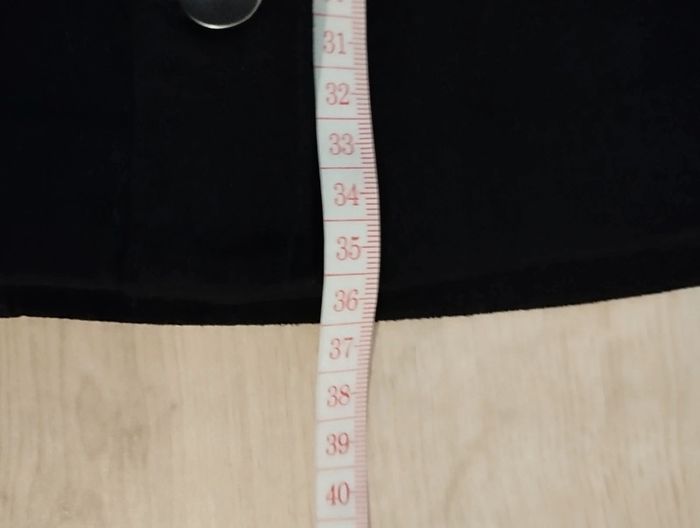 Mini jupe XS Zara noire effet daim - photo numéro 5