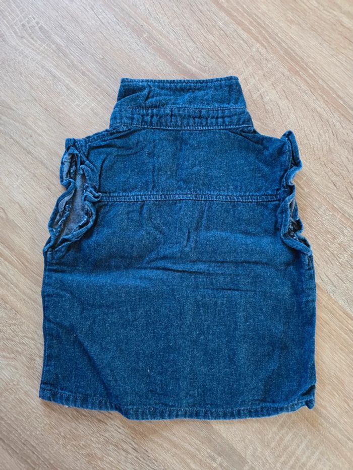 Chemise en jeans 4 ans "Okaïdi" - photo numéro 3