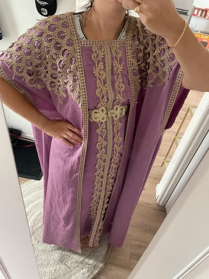 Caftan manche cape M - photo numéro 2