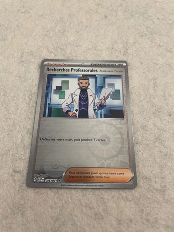 Carte Pokémon Recherches Professorales 088/091 Reverse Destinées De Paldéa 4.5 FR