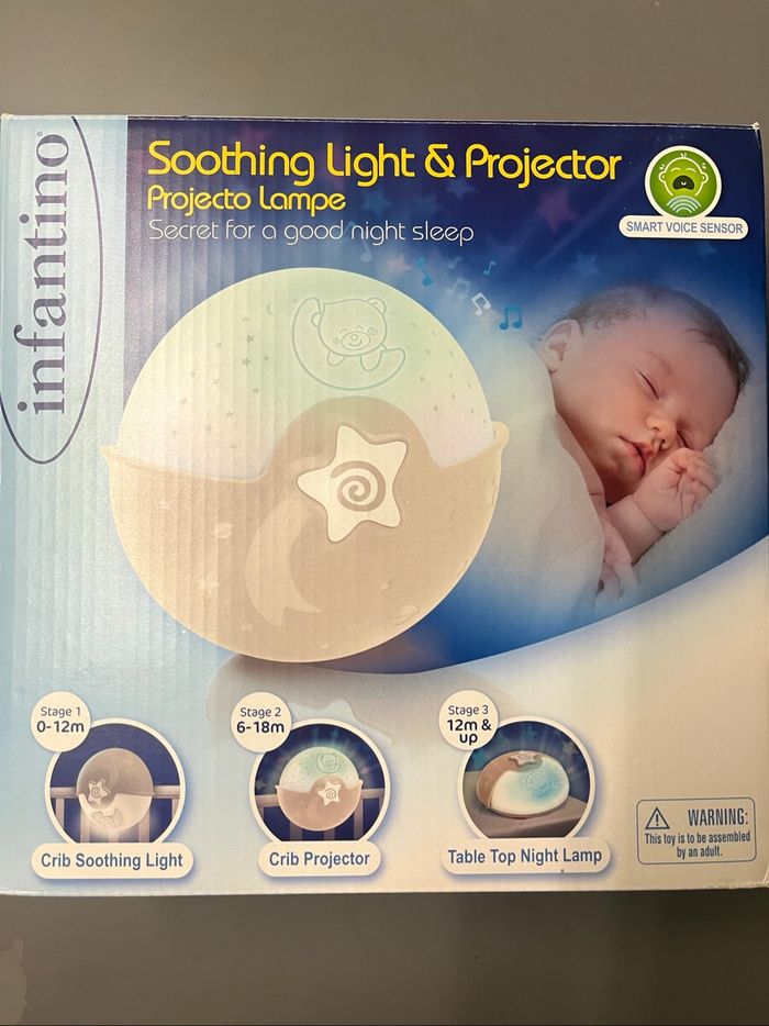 Veilleuse projecteur étoiles