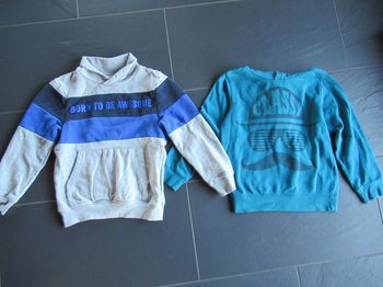 Pull (sweat / sweatshirt) garçon Orchestra 10 ans + don d'un autre pull