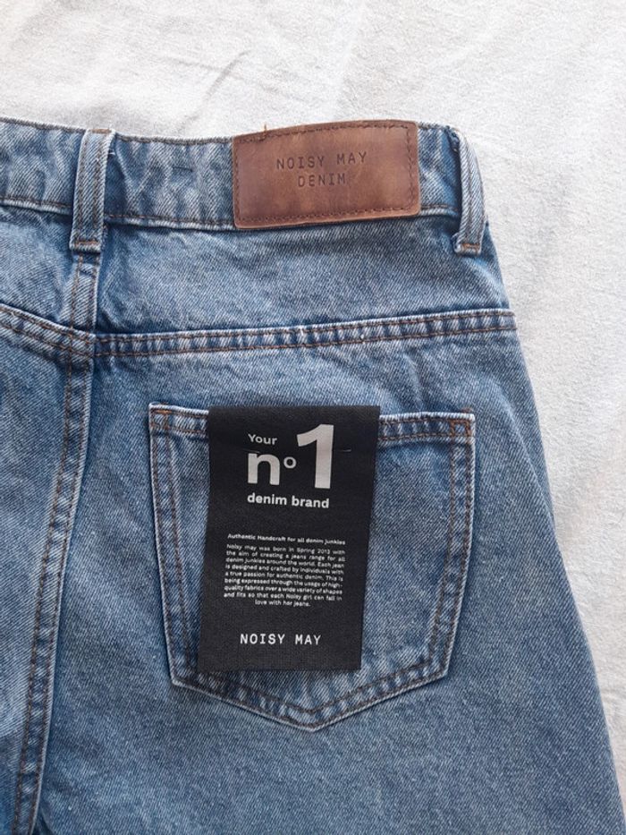 Jean neuf Noisy May large taille haute troué