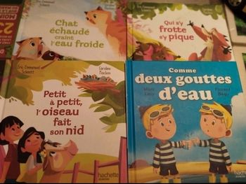 Lot 4 livres enfants hachette jeunesse