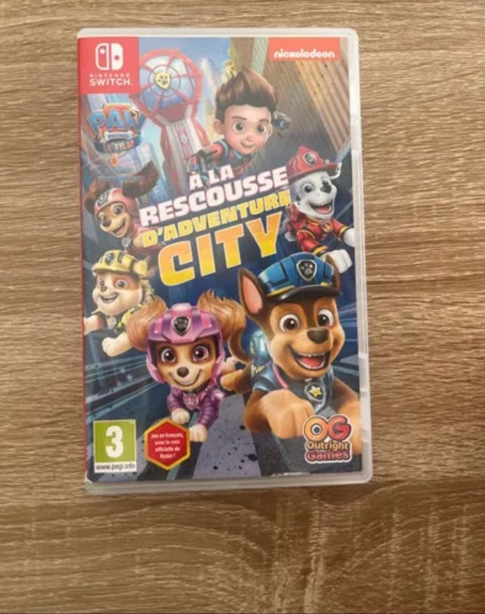 Jeu switch Pat Patrouille