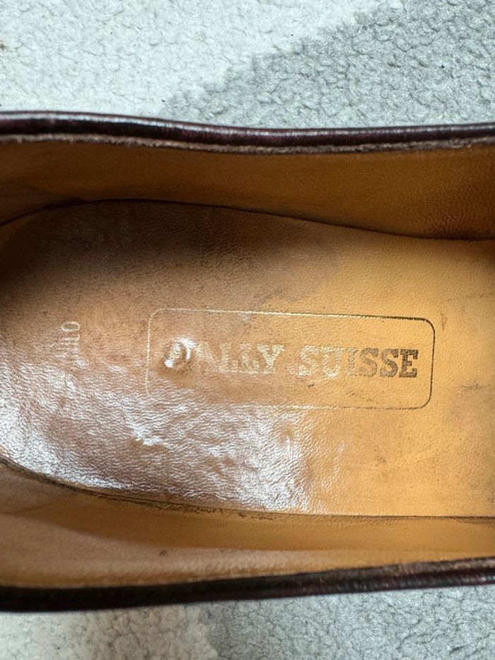 Mocassins en cuir vintage Bally Taille 40 - photo numéro 4