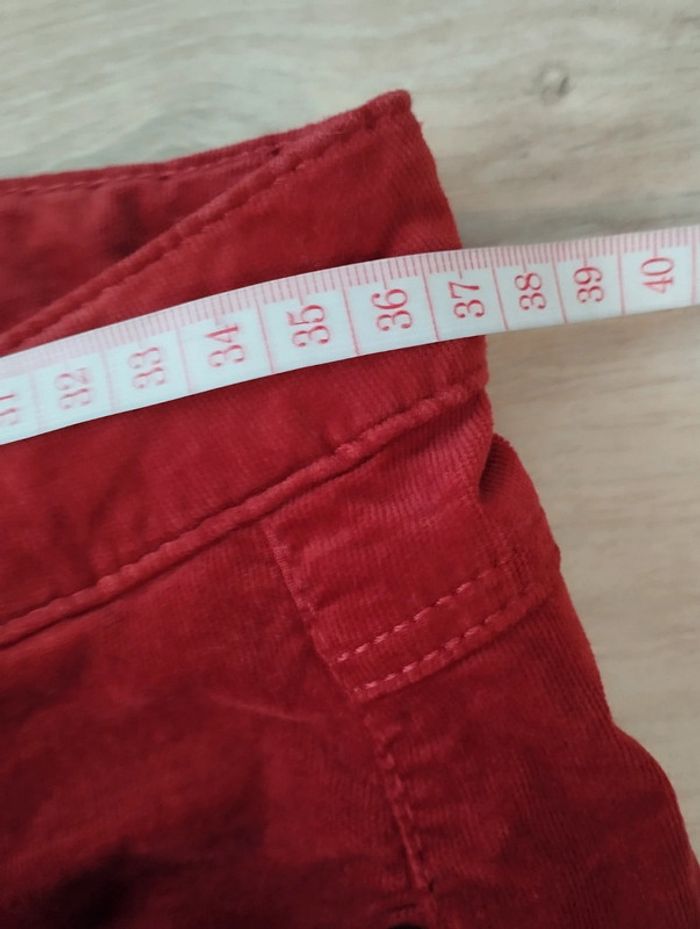 Pantalon One Step effet velours taille 36 - photo numéro 6