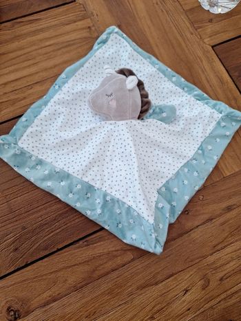 Doudou licorne aqua mayoral