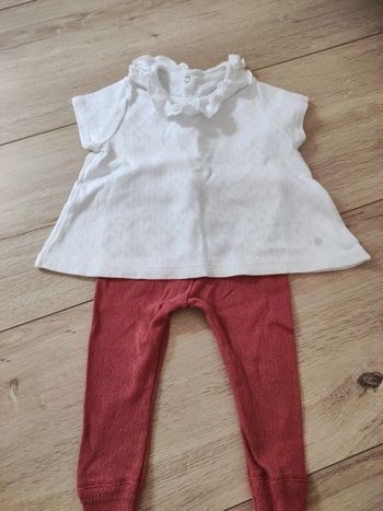Ensemble petit bateau 6 mois