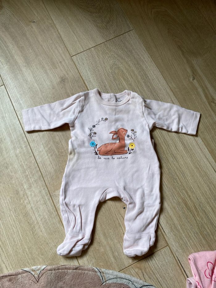 Lot 3 pyjamas 1 mois - photo numéro 2