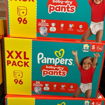 Couches Pampers baby dry pants taille 5