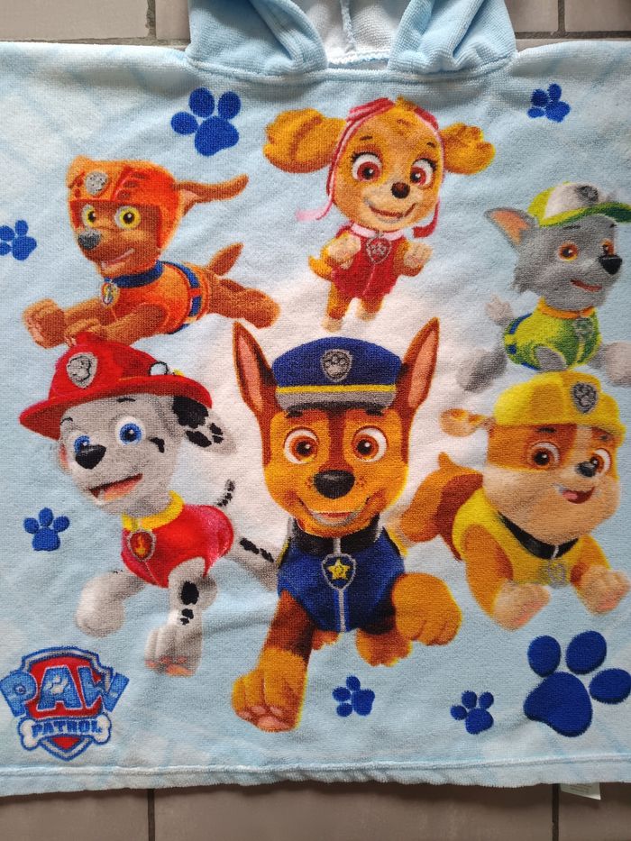 Cape de bain Pat patrouille - photo numéro 2