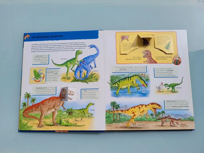 Livres animé à volets Les dinosaures, Les P'tits savants (24) - photo numéro 4