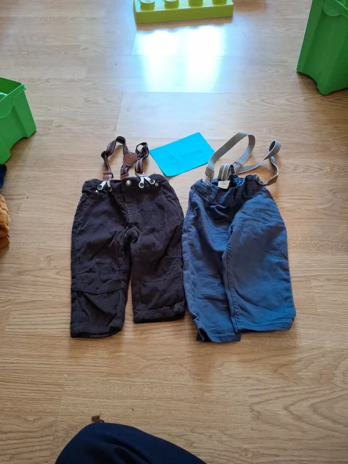 Pantalon bretelle