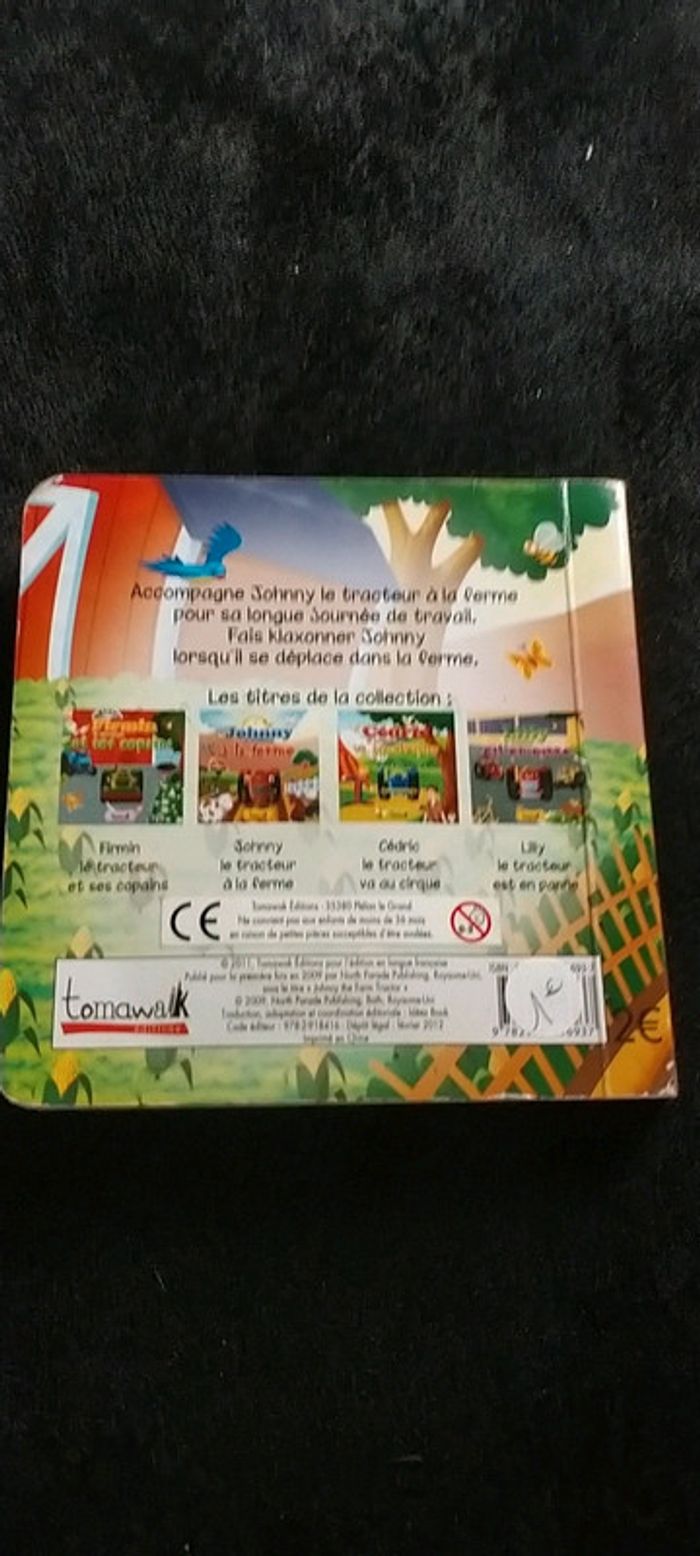 Livre " Johnny le tracteur à la ferme" - photo numéro 3