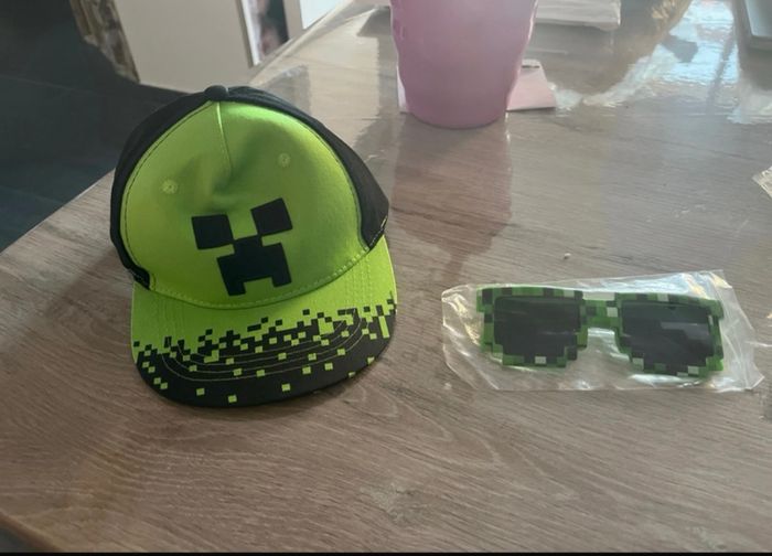 Casquette minecraft