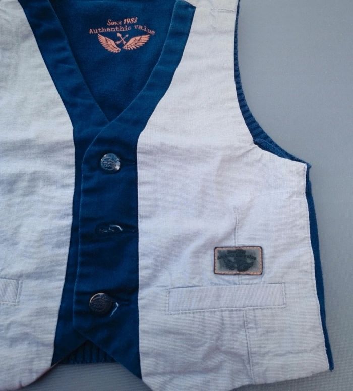 Gilet 4 ans garcon La Halle - photo numéro 2