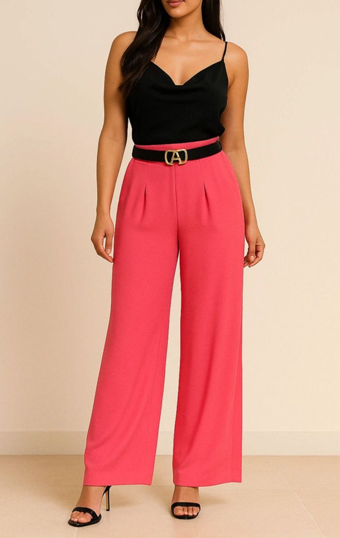 Pantalon fluide tailleur femme