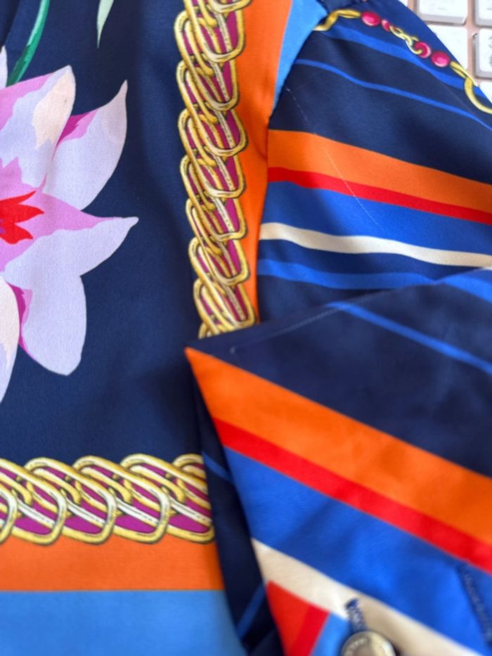 Superbe blouse fluide colorée Morgan 🌸 L 40 - photo numéro 11