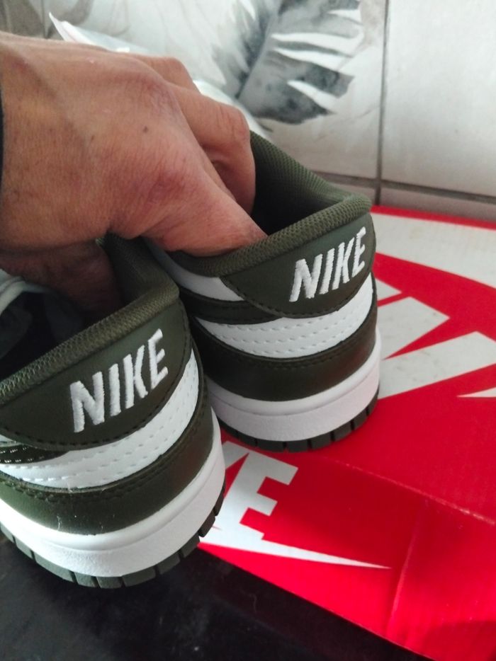 Basket Dunk kaki - photo numéro 4