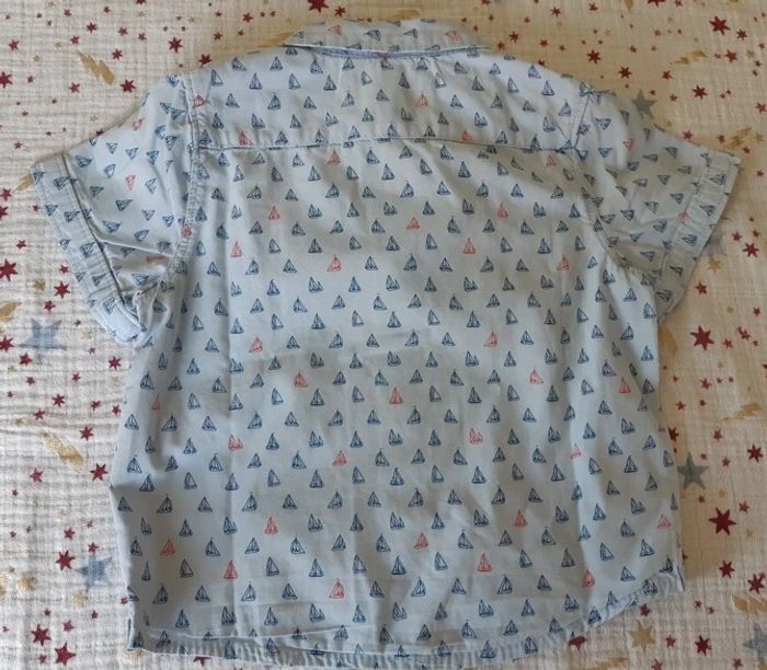 Chemise MC Baby Zara boy 18-24 mois 92cm - photo numéro 2