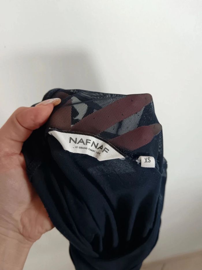C16 blouse marine naf naf XS - photo numéro 3