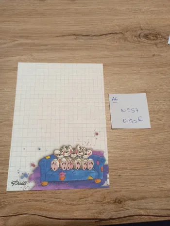 Feuille Diddl A6 57 0,50€