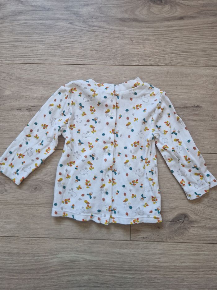T-shirt bébé fille manches longues Orchestra 12 mois - photo numéro 4