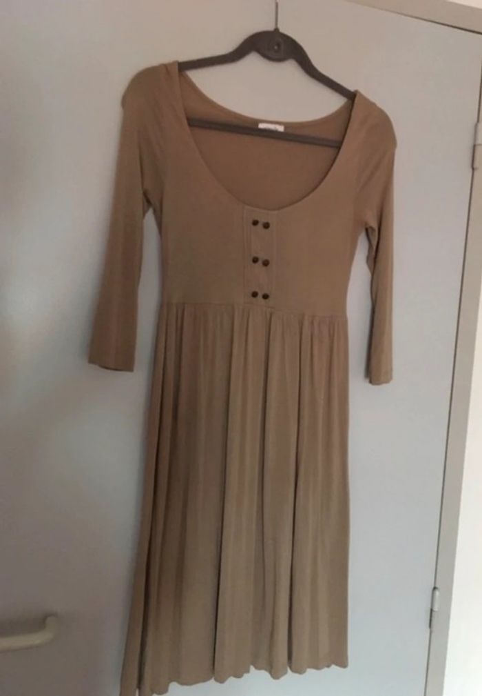 Robe beige foncé, 38